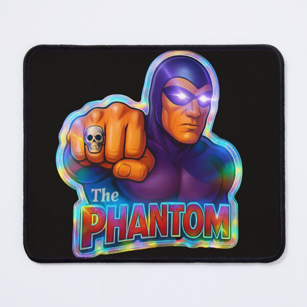 Item preview, The Phantom Skull Power | 5D Holographic Transparent Sticker designed and sold by Imagetore.