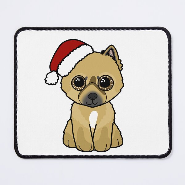 Item preview, Custom Christmas Stuffie Pomchi designed and sold by CerasArtHouse.