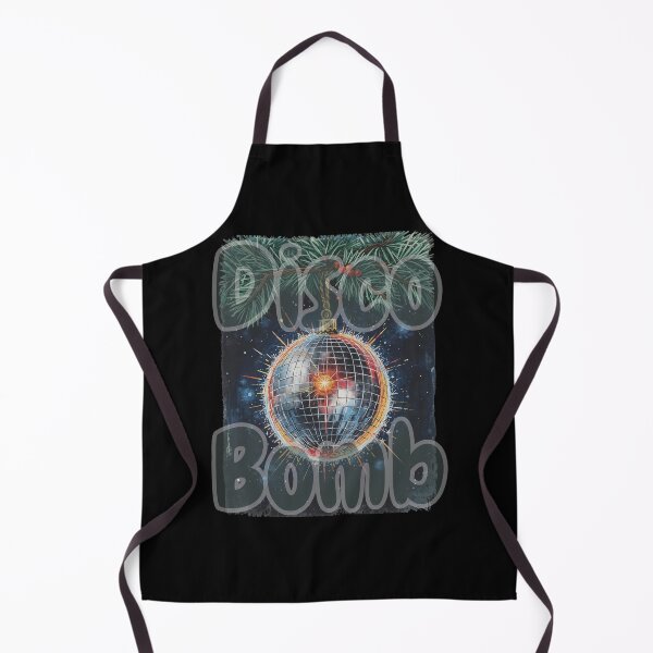 Item preview, Disco Christmas Bomb Ornament – Retro 70s Holiday Design designed and sold by Mosaic by M.