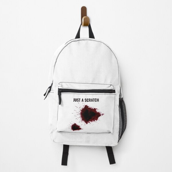 Item preview, Just A Scratch - Dark Humor Blood Splatter designed and sold by AbcDigs Studio.