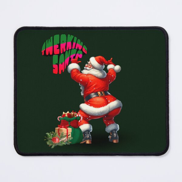 Item preview, Aesthetic Merry Twerking Santa with Gifts designed and sold by Szpaku desart .