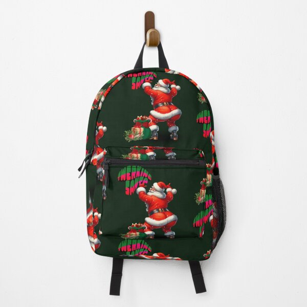 Item preview, Aesthetic Merry Twerking Santa with Gifts designed and sold by Szpaku desart .