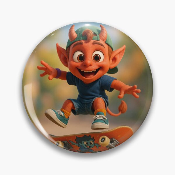 Item preview, Skater Imp Boy designed and sold by Sillytoe.