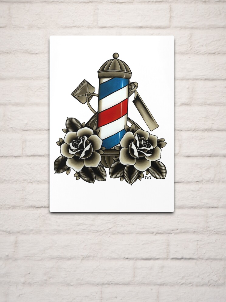 Pastel Razor Blade Metal Prints for Sale