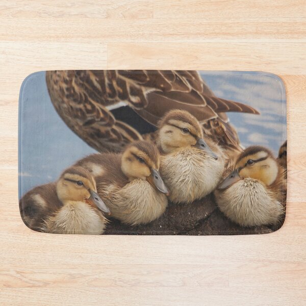 Item preview, A Mallard duck with her ducklings designed and sold by Production Art Manon Meilleur.