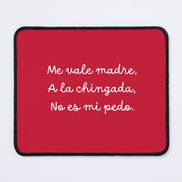 Item preview, Mexican mantra in red. designed and sold by Carlitos-shop.