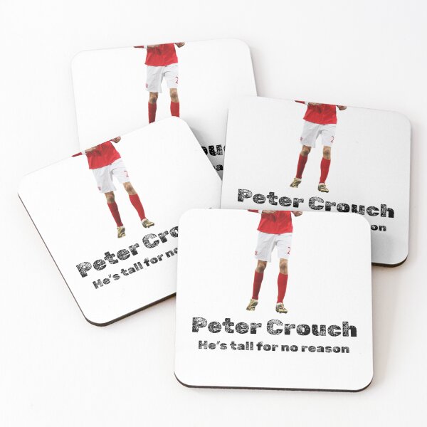 Item preview, “Peter Crouch – He’s Tall for No Reason” | Funny England Football Parody Design designed and sold by Pokah79.