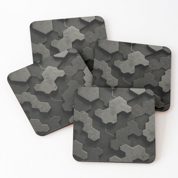 Item preview, 3D Concrete Geometric Texture Modern Industrial Pattern designed and sold by Eric’s Creative Corner.