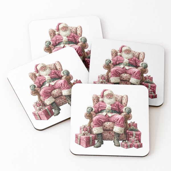 Item preview, Pink Velvet Santa designed and sold by Liededrom..
