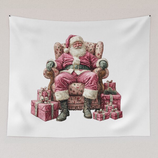 Item preview, Pink Velvet Santa designed and sold by Liededrom..