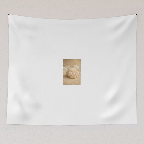 Item preview, Angel Kitty Pillow with Pearlescent Wings – Dreamy Fantasy Cat Decor designed and sold by LovelyCatGalaxy.