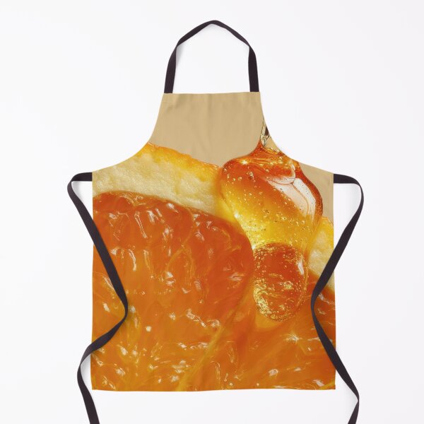 Artikelvorschau, Nahaufnahme einer mit Honig getränkten Orange entworfen und verkauft von anytka.