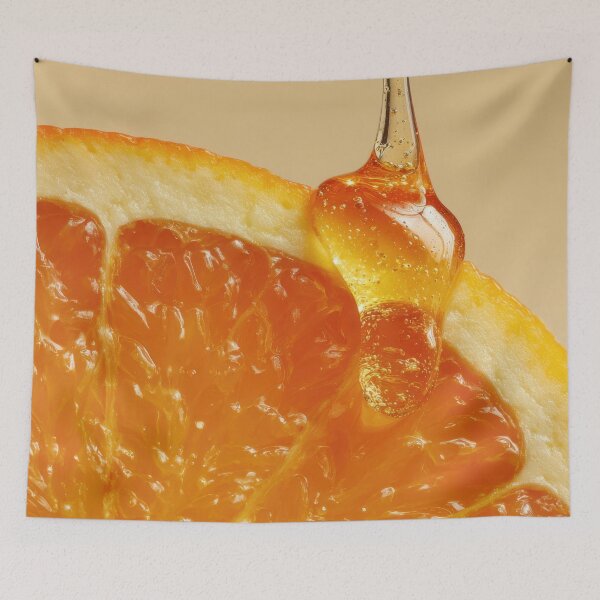 Item preview, Honey-dripped orange close-up designed and sold by anytka.