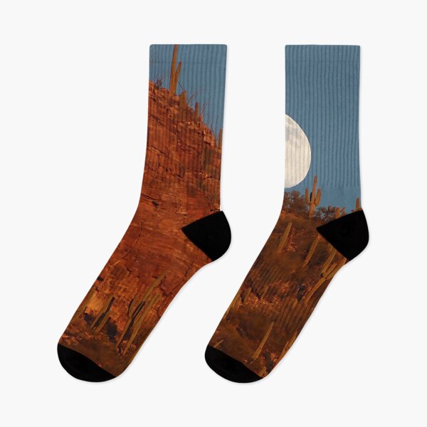 Item preview, Breathtaking Saguaro Moon Rise designed and sold by simonjayphotos.