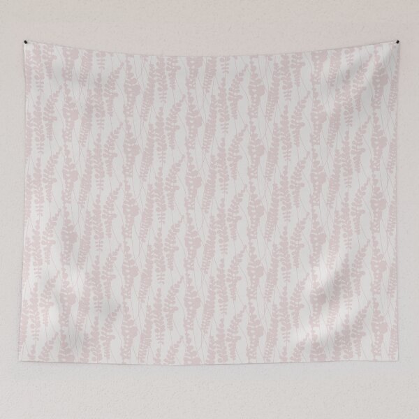 Item preview, Bohemian Stems - Leafe and Wheat - pink designed and sold by Stephanie Fiona Design.