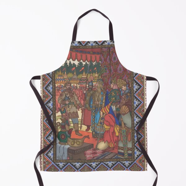 Item preview, Tsarevich Ivan meets Tsarevna Maria - Boris Zvorykin Maria Morevna designed and sold by forgottenbeauty.