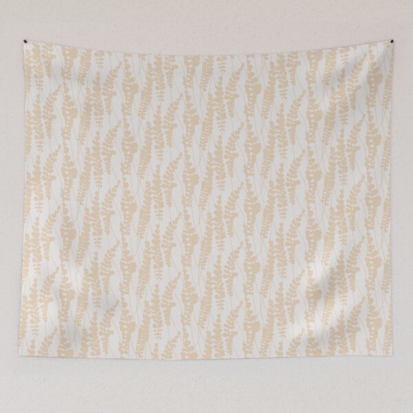 Item preview, Bohemian Stems - Leafe and Wheat - orange designed and sold by Stephanie Fiona Design.