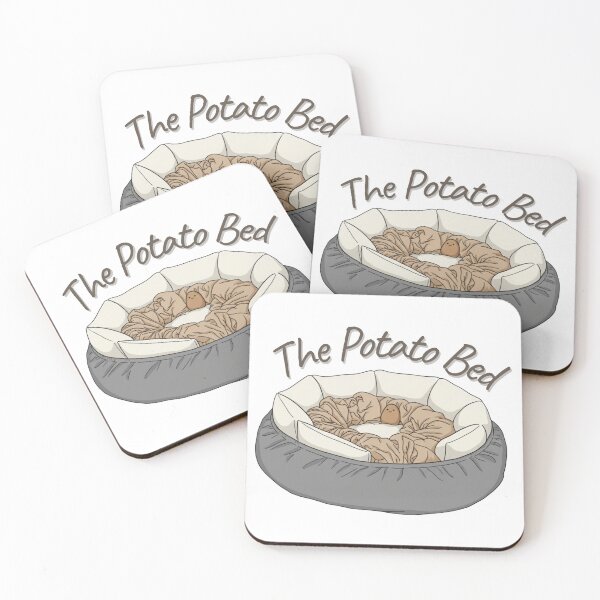Item preview, Little Potato in Potato Bed  designed and sold by Lia Vina.