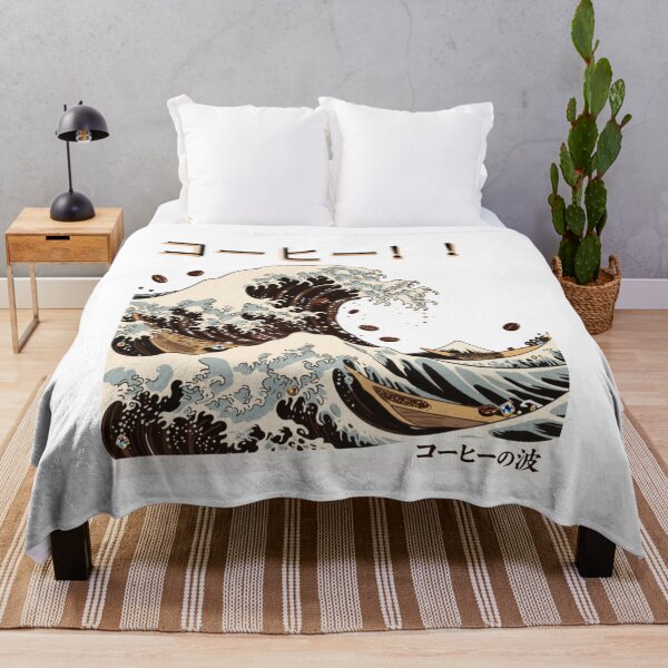 Item preview, The Great Wave of Coffee – Hokusai Parody Japanese Art designed and sold by NSB-Design.