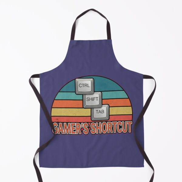 Item preview, Gamer's Shortcut CTRL SHIFT TAB Retro Sunset designed and sold by AbcDigs Studio.