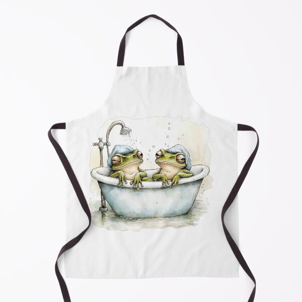 Item preview, Frogs in a Bathtub designed and sold by Liededrom..