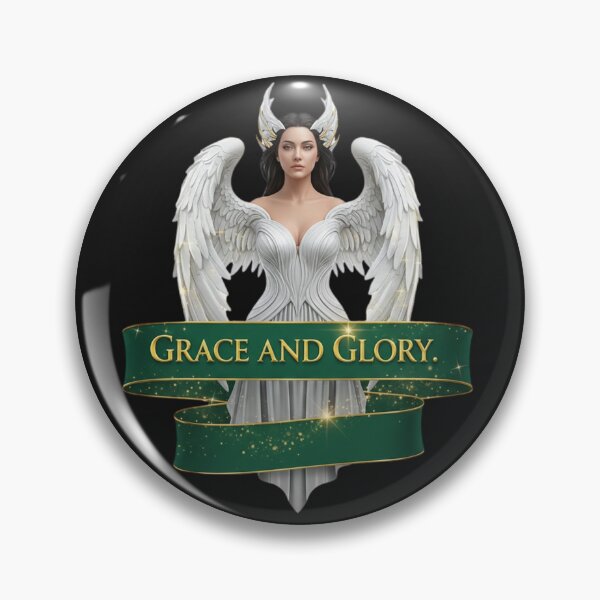 Item preview, Grace And Glory Angelic Woman Art Print T-Shirt | Elegant Empowerment Gift for Her | High Gloss 3D Design designed and sold by BoldBloomArt.