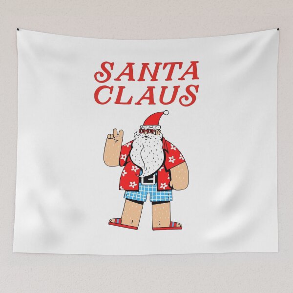 Item preview, Santa Claus Summer Holiday Funny Christmas designed and sold by Oniyasha.