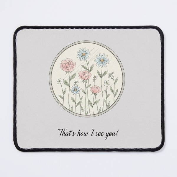 Item preview, I SEE YOU BLOOMING designed and sold by Parallax Grafica.