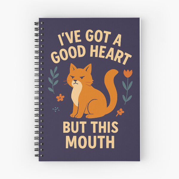 Item preview, I've Got a Good Heart but This Mouth designed and sold by SarcasticSarah.