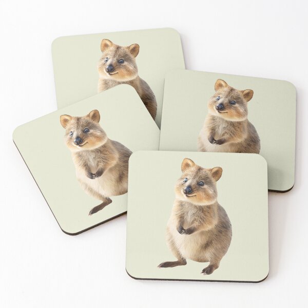 Item preview, Smiling Quokka Standing on its Back Legs Looking Up designed and sold by Violet Peonies.