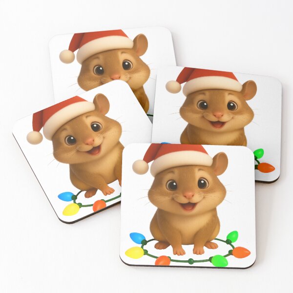 Item preview, Christmas Campbell’s Dwarf Hamster designed and sold by Sillytoe.