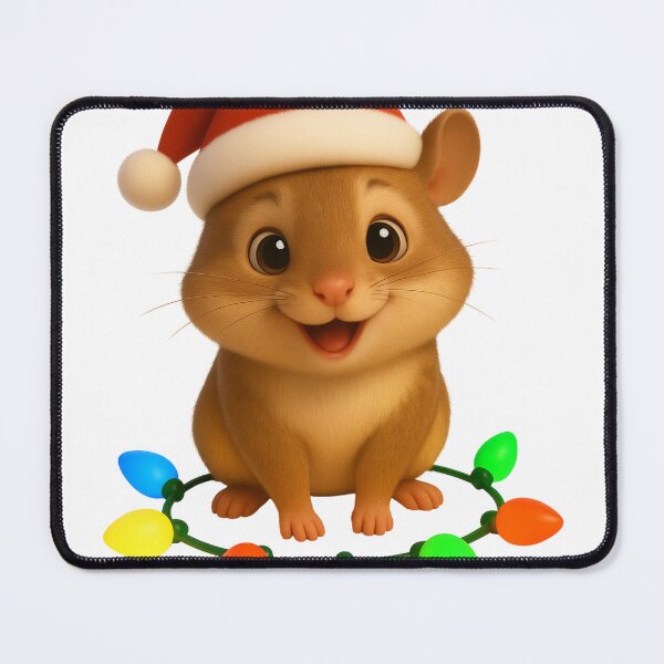 Item preview, Christmas Campbell’s Dwarf Hamster designed and sold by Sillytoe.