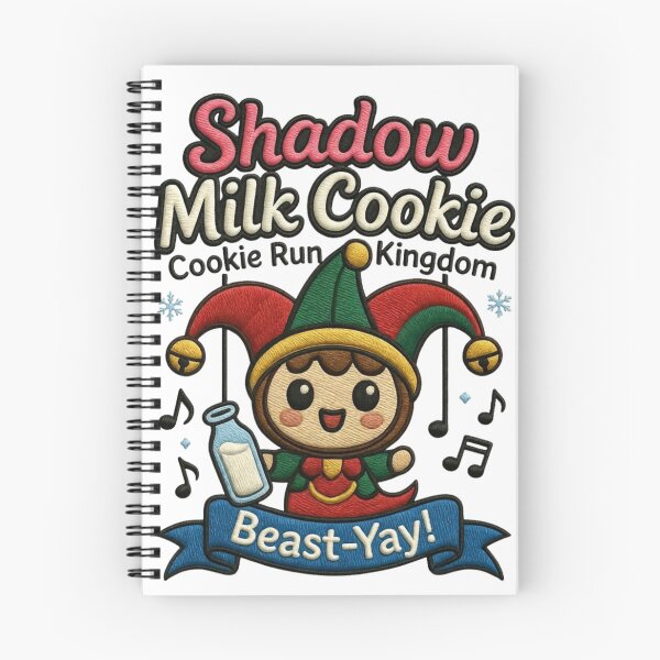 Item preview, Shadow Milk Cookie Chibi Faux Embroidery Patch Cookie Run Kingdom CRK Beast designed and sold by GeniePixel.