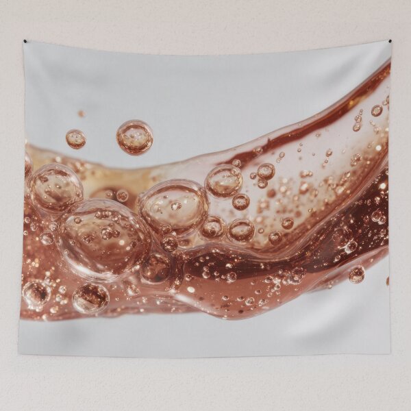 Item preview, Sparkling liquid flows with bubbles designed and sold by anytka.
