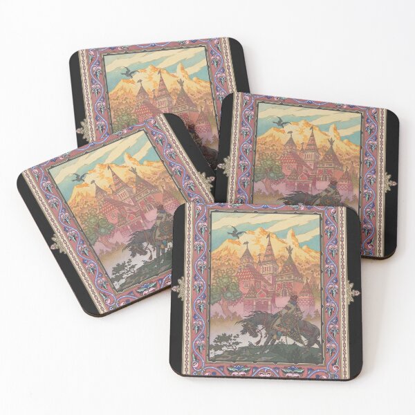 Item preview, Tsarevich Ivan at the Castle of the Falcon - Boris Zvorykin, Maria Morevna designed and sold by forgottenbeauty.