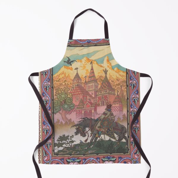Item preview, Tsarevich Ivan at the Castle of the Falcon - Boris Zvorykin, Maria Morevna designed and sold by forgottenbeauty.