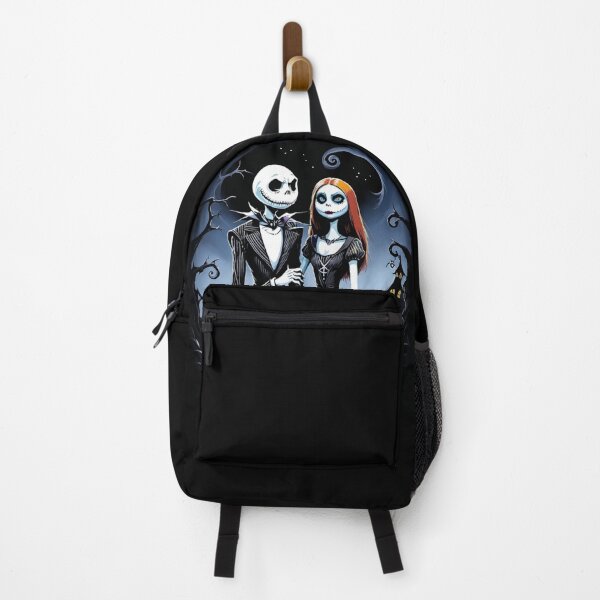 Item preview, Nightmare Before Christmas Jack and Sally's Moonlit Embrace designed and sold by LyssasMindArt.