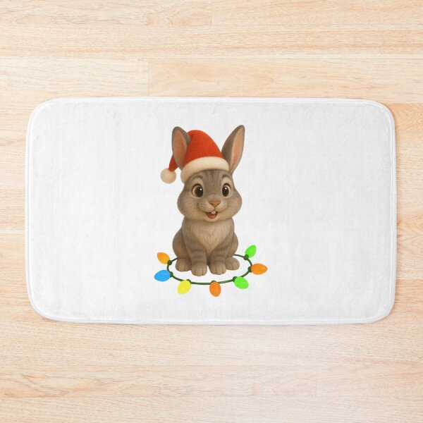 Item preview, Christmas Chinchilla Rabbit designed and sold by Sillytoe.