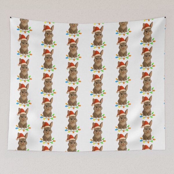 Item preview, Christmas Chinchilla Rabbit designed and sold by Sillytoe.