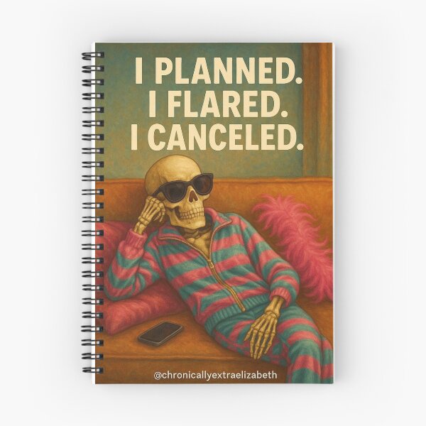 Item preview, Planned, Flared, Cancelled designed and sold by Chronically Extra.