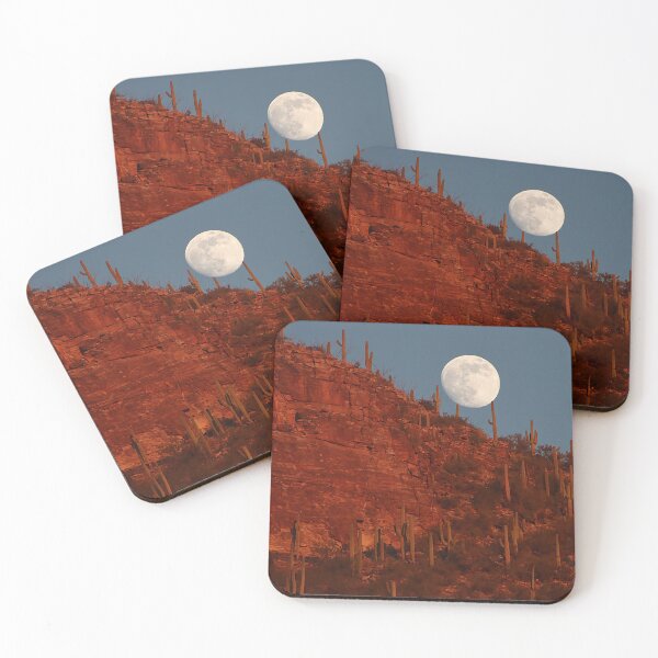 Item preview, Beautiful Saguaro Moon Rise designed and sold by simonjayphotos.