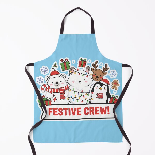 Item preview, Kawaii Christmas Festive Crew Art designed and sold by Ekracreatives.