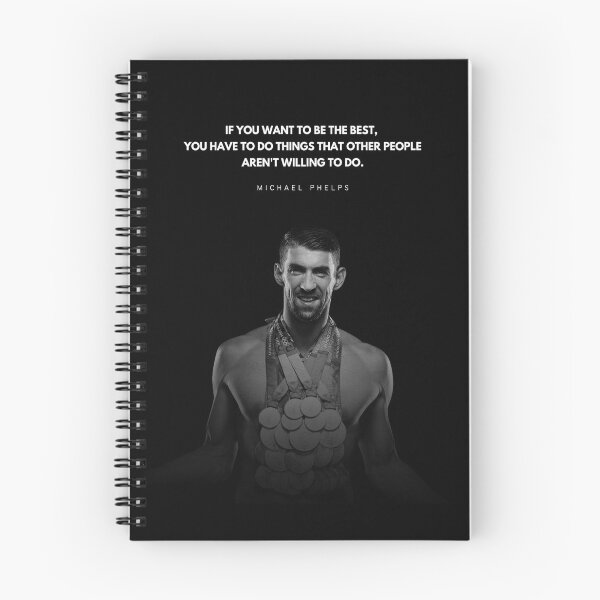 Item preview, Michael Phelps Motivational Quote Portrait designed and sold by SuccessInsanity.