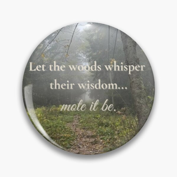 Item preview, Misty forest, path, wisdom of nature... mote it be. designed and sold by TB-73.