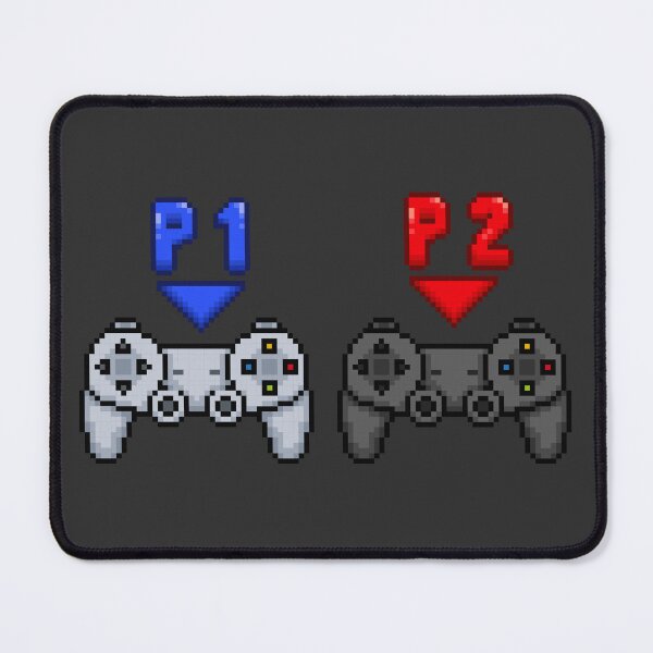 Item preview, Player 1 and player 2 controls, pixel art designed and sold by Judith RS.