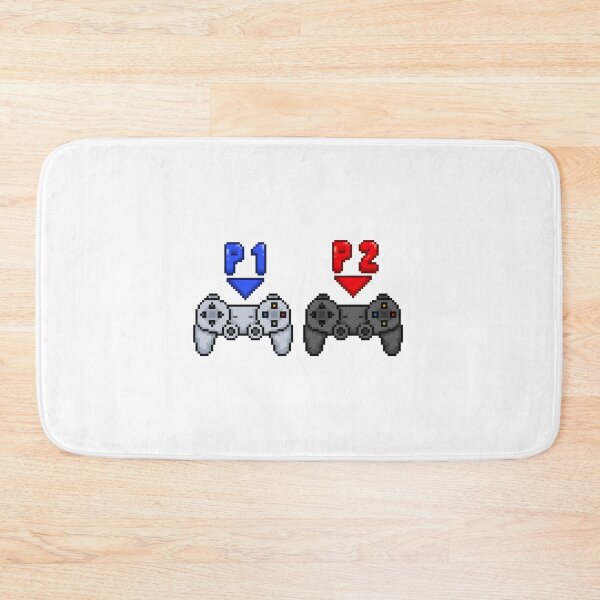 Item preview, Player 1 and player 2 controls, pixel art designed and sold by Judith RS.