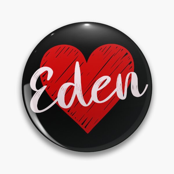 Item preview, Eden Name Red Heart  designed and sold by Jeallan Designs.