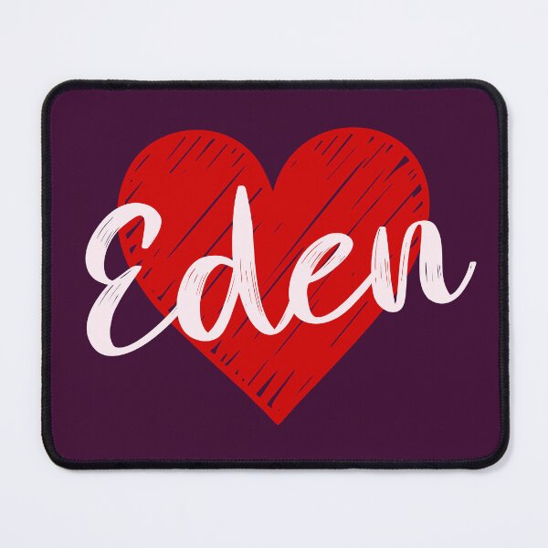 Item preview, Eden Name Red Heart designed and sold by Jeallan Designs.