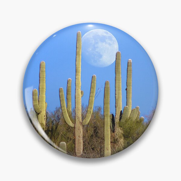 Item preview, Outstanding Saguaro Moon Rise designed and sold by simonjayphotos.