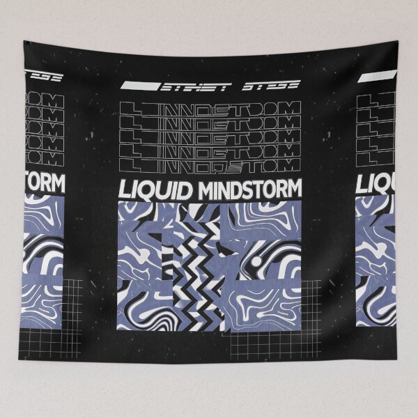 Item preview, Liquid Mindstorm: Fluid Ink Universe designed and sold by Raw-Ink.